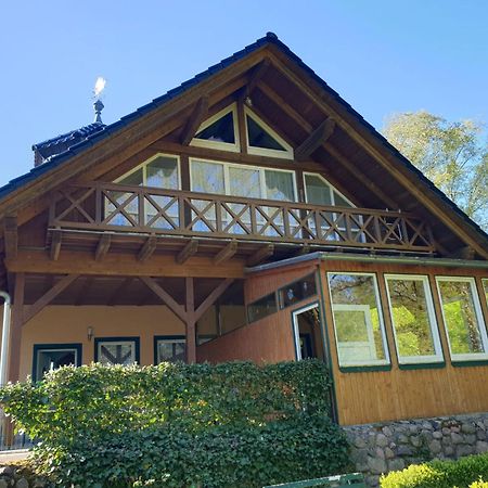 Ferienhaus Star Villa-Paelitzsee Grosszerlang Buitenkant foto