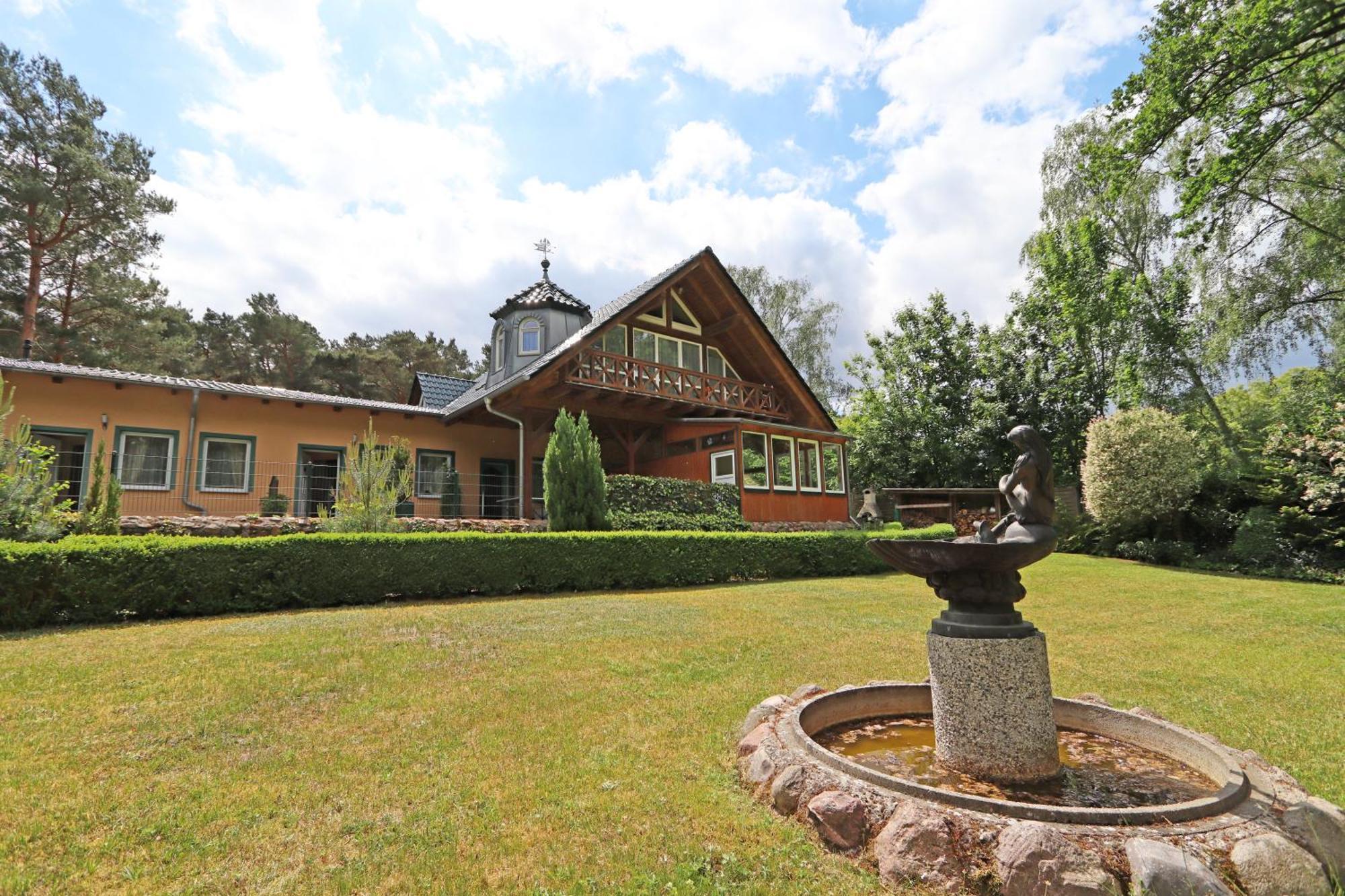 Ferienhaus Star Villa-Paelitzsee Grosszerlang Buitenkant foto