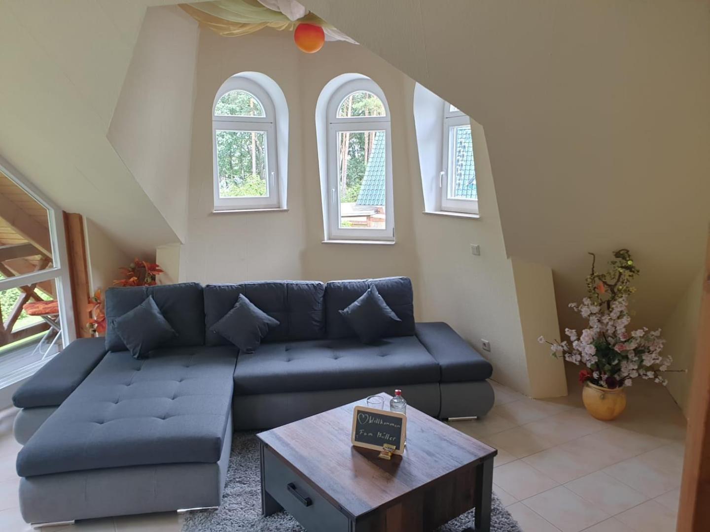 Ferienhaus Star Villa-Paelitzsee Grosszerlang Buitenkant foto