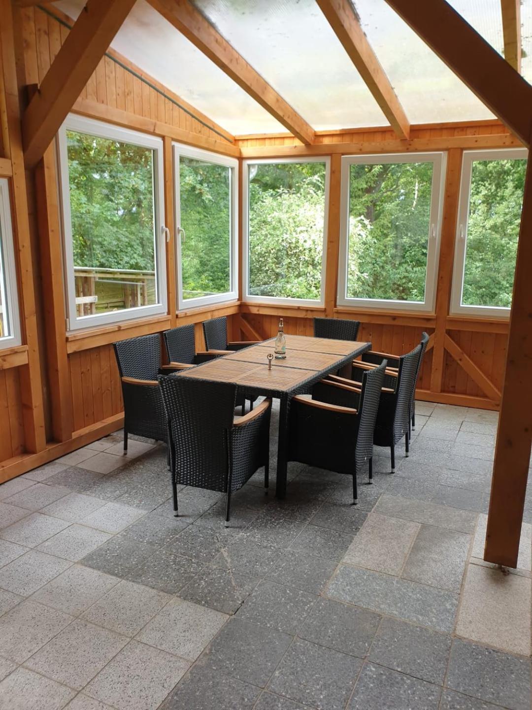 Ferienhaus Star Villa-Paelitzsee Grosszerlang Buitenkant foto